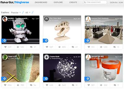 5 Great Sites For 30 000 Free 3d Printing Models Oedb Org